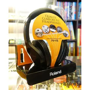 Roland RH-5 耳罩式 監聽耳機【立昇樂器】