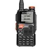Baofeng UV-K6A Walkie Talkie Dual Band Two Way Radio 1400mAh Li-Ion Battery USB-C Charging 999 Channels NOAA Weather Ale