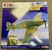 Corgi AA27601 Hawker Hurricane Mk I Diecast Model RAF No.151 Sqn, Irving Smith