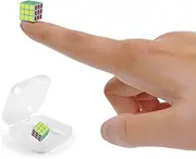 XINGLETOYS Mini Cube 3x3 - Cube Lab 1x1x1cm Smallest Cube, Smooth Magic Cube Puzzle for Kids and Adult (Blue)