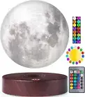 Vgazer Levitating Moon Lamp, 16 Colors 20 Models Floating Moon Lamp,Floating and