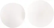 [STKARCV] 5Pair Swimsuit Padding Insert Foam Round Sponge Pads Chest Cups Breast Bra Bikini Inserts Chest Pad Women(White)