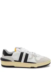 Lanvin Clay Panelled Mesh Sneakers - White - 44 (IT44 / UK10) 44 (IT44 / UK10)
