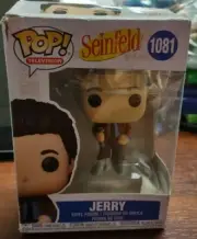FUNKO POP! TELEVISION: Seinfeld- Jerry doing Standup, OBN, Distressed box