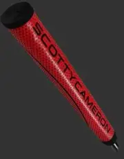 NEW~ SCOTTY CAMERON CUSTOM SHOP "MATADOR" RED / BLACK~ LARGE~ PUTTER GRIP~ RARE!