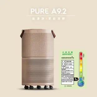 【Electrolux 伊萊克斯】Pure A9.2 高效能抗菌空氣清淨機 56BLA 56GRA 56WBA(EP71-56三色任選)