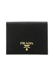 Prada Black Leather Wallet