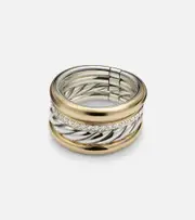 [David Yurman] David Yurman DY Mercer® 18kt gold and sterling silver ring with diamonds N gold