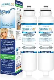 [2 Pack of] Aqua Crystal Filters DW2042FR-09 / ACC140 / 3019986700 Replacement Cartridge for Electrolux Westinghouse Smeg Daewoo Hisense Fridges