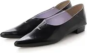[EVOL] (イーボル) Evor Women's Soft V-Cut 2 cm Heel Pumps, Black, 23.5 cm