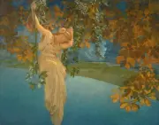 Maxfield Parrish : Reveries : Archival Quality Art Print