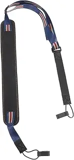 HONITANO 1Pc Portable Adjustable Ukulele Strap Punch Crossbody Design Durable Easy to Clean Ukulele Accessory for Adults Beginners Chic Brown Color