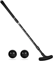 Golf Putters for Men and Women, Golf Clubs Two-Way Mini Golf Putter for Right or Left Handed Golfers Adjustable Length Suitable for, Teenagers and Adults (Black)