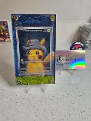 Pikachu Van Gogh | Display Case Extended Art for Pokemon Card