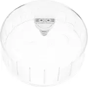 ibasenice Silent Hedgehog Wheel Transparent Household Chinchilla Wheel for Hamsters Exercise for Squirrels and Pets Fun Activity Accessory for Pet Enrichment