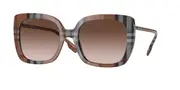 Burberry BE4323 CAROLL 400513 Men's Sunglasses Brown Size 54
