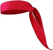 [T TOOYFUL] TOOYFUL Pirate Headband Sweatband Hair Sweatband for Men Women, red
