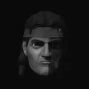 Hunter Bad Batch animated style head for 4" 6" 7" 12" Star Wars action figures