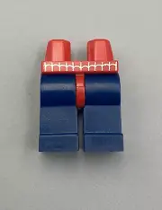 LEGO Hips and Dark Blue Legs with Spider-Man Webbing Pattern spd028 4855 4854