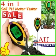 4 in 1 Soil PH Tester Moisture Sunlight Light Test Meter for Garden Plant LawnGY
