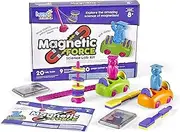 hand2mind Magnets! Super Science Kit for Kids (Ages 8+) - Build 9 STEM Experiments & Activity Set | Make Magnets Float, Move a Train, and Build a Compass | Educational Toys | STEM Authenticated
