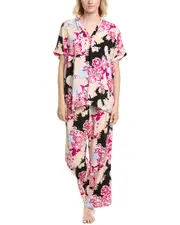 N Natori 2pc Geisha Garden Pajama Set