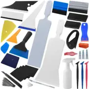 Arayker Car Window Tint Tools Kit Vinyl Wrap Tool Car Windshield Back Window ...