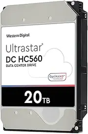 Western Digital WD Ultrastar HC560 WUH722020BLE6L4 20TB 7200RPM 3.5'' SE SATA HDD 0F38785