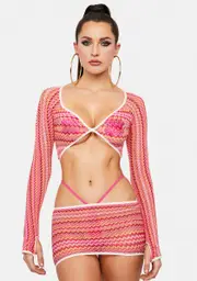 Candy Take You Higher Fishnet Set