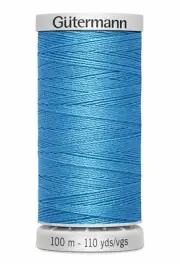 Gutermann Extra Strong Polyester Thread, Colour 197 LIGHT BLUE, 100m Spool