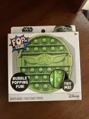 Star Wars The Mandalorian Baby Yoda Pop Fidget Popper Bubble Toy Pop It Disney