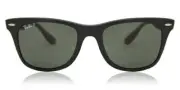 Ray-Ban RB4195F Wayfarer Liteforce Asian Fit Polarized 601S9A 52 Men Sunglasses