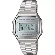 CASIO A168WEM-7 ORIGINAL Vintage ICONIC SILVER RETRO VINTAGE