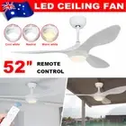 52inch Ceiling Fan with Light & Remote 3 Blades DC Motor for Home Living Spaces