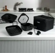 BOOHGLE Induction Pot Frying Pan Induction Grill Pan Camping Bag Couple Set
