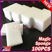 100pcs Melamine Sponge Magic Sponge High Density Eraser Home Cleaning for kitche
