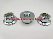 (50) 5/8-11 Nylon Insert Hex Flange Lock nuts / Stop nut / Nyloc 5/8x11
