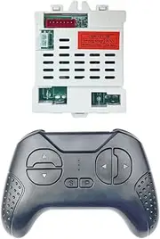 CSR-12T-1B 12V Receiver for Kids Ride On Toys Car and 2.4G Remote Control Kit,CSR-12T-1A Controller with Slow Start Function for Power Wheels Accessories Replacement Parts Conversion Kit