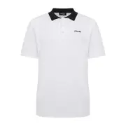 Genuine PING Mens Mesh Knit Collar Short Sleeve Knit