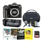 Pentax K 1 Mark II DSLR Camera with D BG6 Battery Grip Memory SD Card Bundle