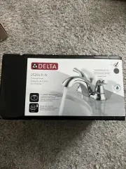 Delta Faucet Chrome Finish 2520lf-a Classic Two Handle Bathroom