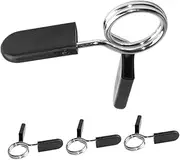 Kisangel Barbell Clamp for Men Dumbbell Clip Barbell Spring Clip Collars Accessories Collars Weightlifting