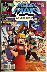 MEGA MAN COMIC BOOK #19 January 2013 ROLL WITH IT Bagged & Boarded NEW