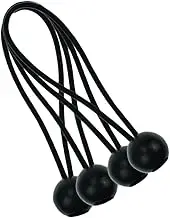 25Pcs Heavy Duty Ball Head Bungee Cord Elastic Tie Rope for Tarp Canopy Durable Tent Accessories for Easy Securing Long Lasting Wear Resistant for Outdoor Use