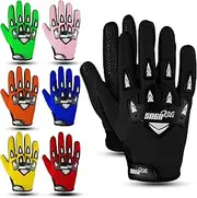 [SAGA SPORTS] kids bike gloves For Future Champions. motocross gloves with Ultimate Protection. Essential dirt bike gloves & bmx gloves. The Choice for Kids motorbike gloves