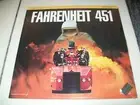 FAHRENHEIT 451 Laserdisc LD BRAND NEW SEALED VERY RARE GREAT FILM RARE TRUFFAUT