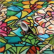 d-c-fix 346-0647 Decorative Self-Adhesive Window Film, Spring Chapel/Tulia, 17.71" x 78" Roll