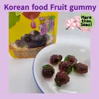 在飛比找蝦皮購物優惠-軟糖 酸軟糖 韓國食品 水果軟糖 葡萄味 64g Fruit