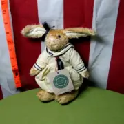 BOYD’S BEARS Emily Rabbit plush toy 1990s bunny doll NWT stuffed animal Navy top