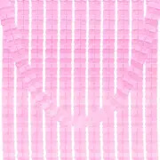 9.8ft Four-Leaf Garland, 12 Pack Tissue Paper Hanging Flower, Light Pink